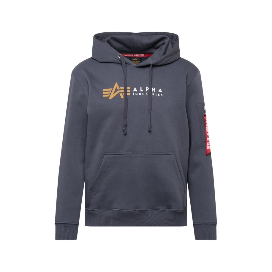 Alpha Industries ALPHA INDUSTRIES Sweatshirt goudgeel / donkergrijs / wit -