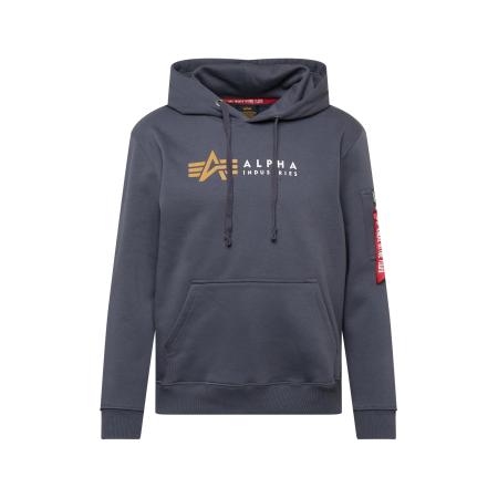 Alpha Industries ALPHA INDUSTRIES Sweatshirt goudgeel / donkergrijs / wit