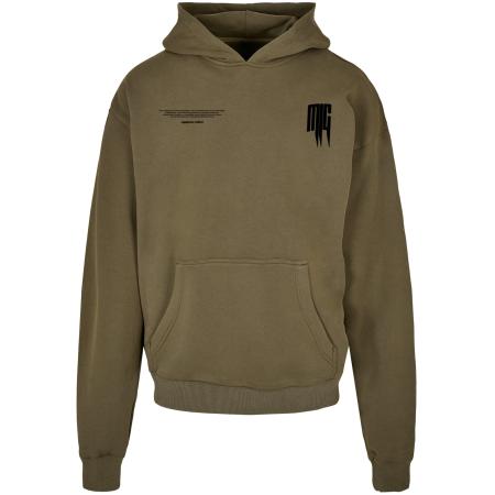 MJ Gonzales MJ Gonzales Sweatshirt METAMORPHOSE V.2 olijfgroen / lila / zwart / wit