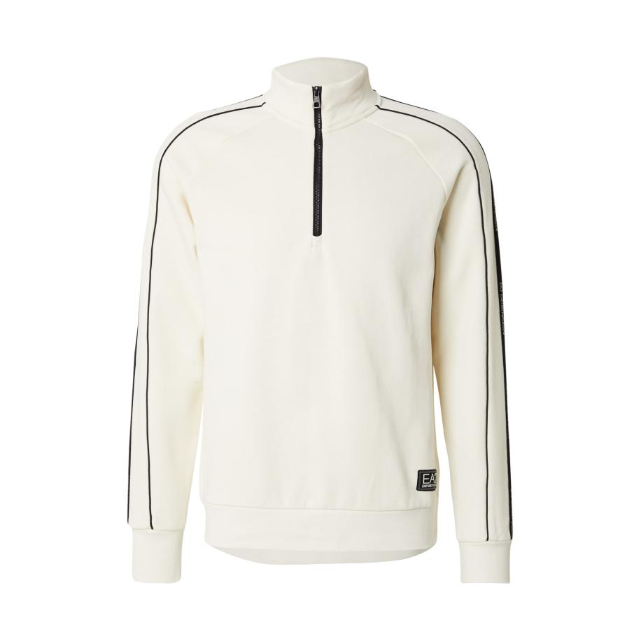 Emporio Armani EA7 Emporio Armani Sweatshirt crème / zwart -