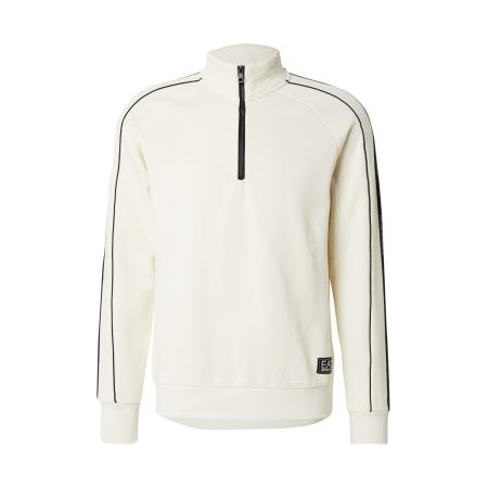 Emporio Armani EA7 Emporio Armani Sweatshirt crème / zwart