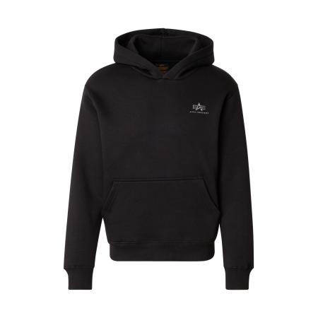 Alpha Industries ALPHA INDUSTRIES Sweatshirt zwart / zilver / wit