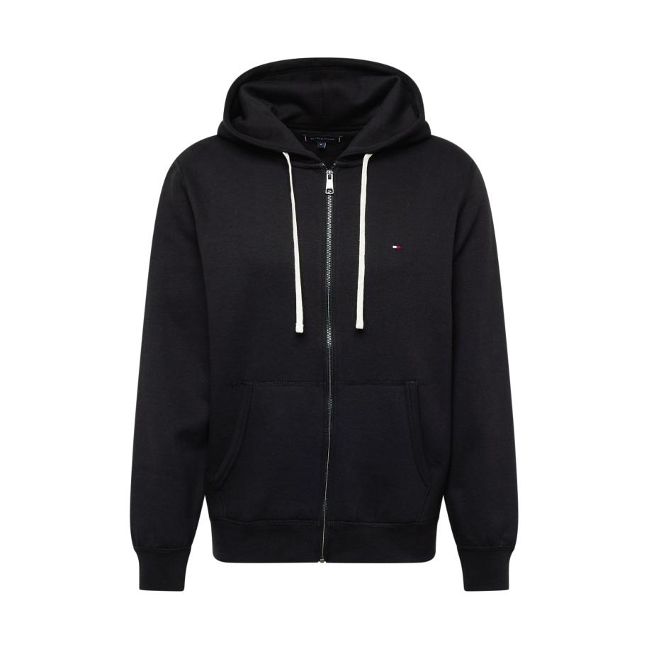 Tommy Hilfiger TOMMY HILFIGER Sweatvest ESSENTIAL zwart Zwart