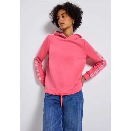 Street One Hoodie met gallon strepen