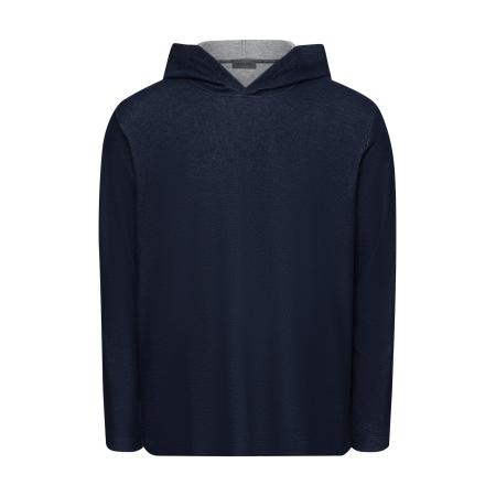 Hanro Hanro Sweatvest Cozy Living nachtblauw