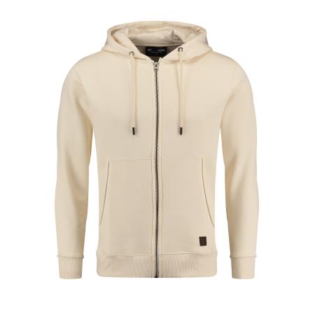 Key Largo Key Largo Sweatvest CONFIDENCE crème / bruin