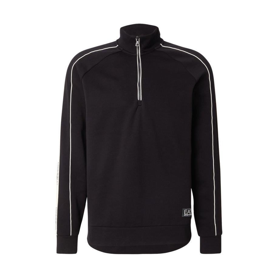 Emporio Armani EA7 Emporio Armani Sweatshirt zwart / wit -