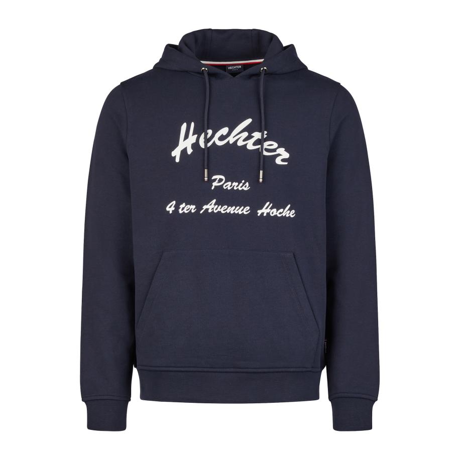HECHTER PARIS HECHTER PARIS Sweatshirt donkerblauw / wit -