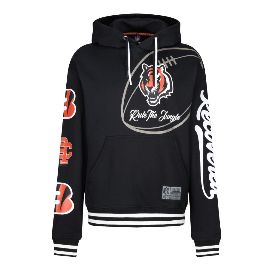 Recovered Recovered Sweatshirt NFL Bengals Rule The Jungle zwart -