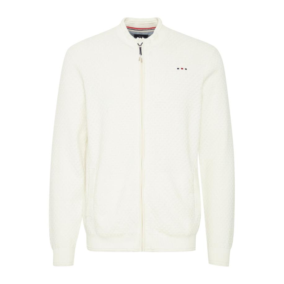 FQ1924 FQ1924 Sweatvest Kyle blauw / rood / wit -