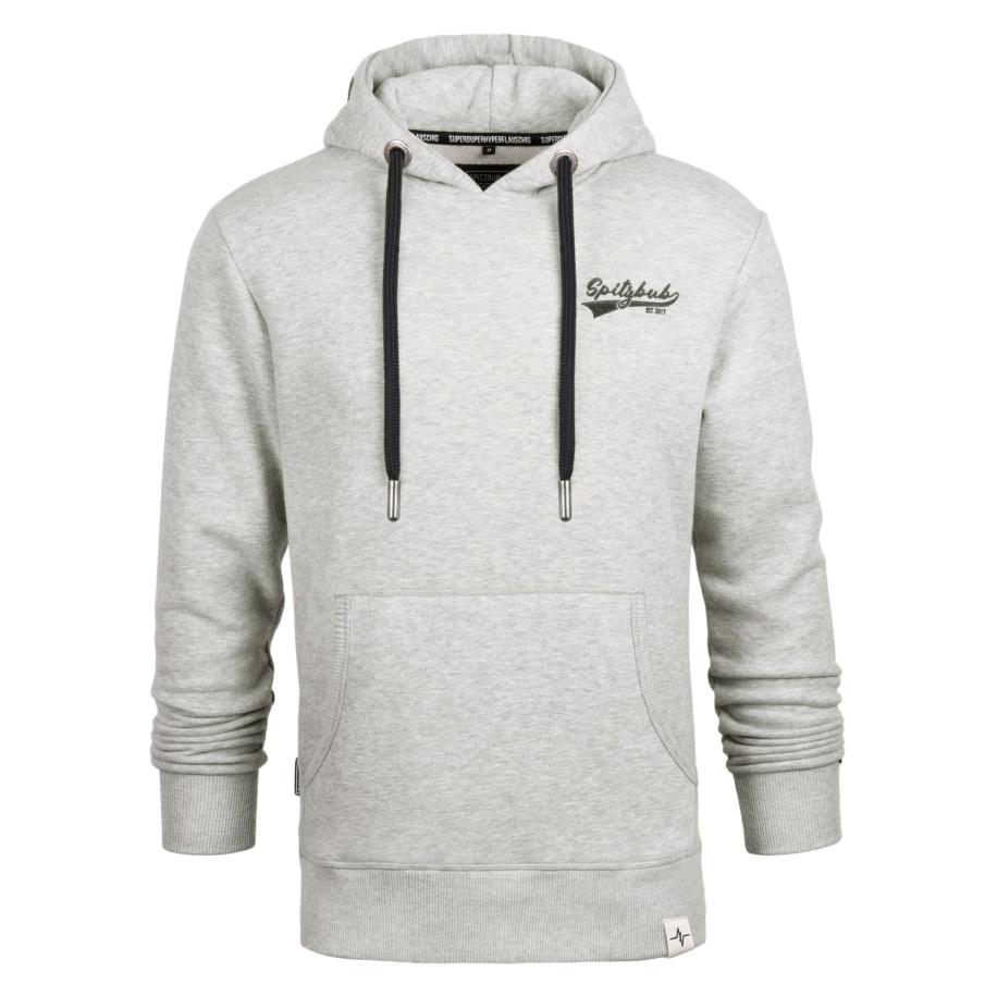 SPITZBUB Sweatshirt Philipp grijs / zwart Grijs