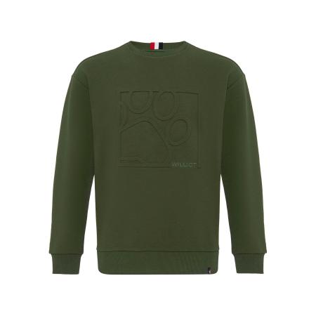 Williot Williot Sweatshirt kaki / olijfgroen