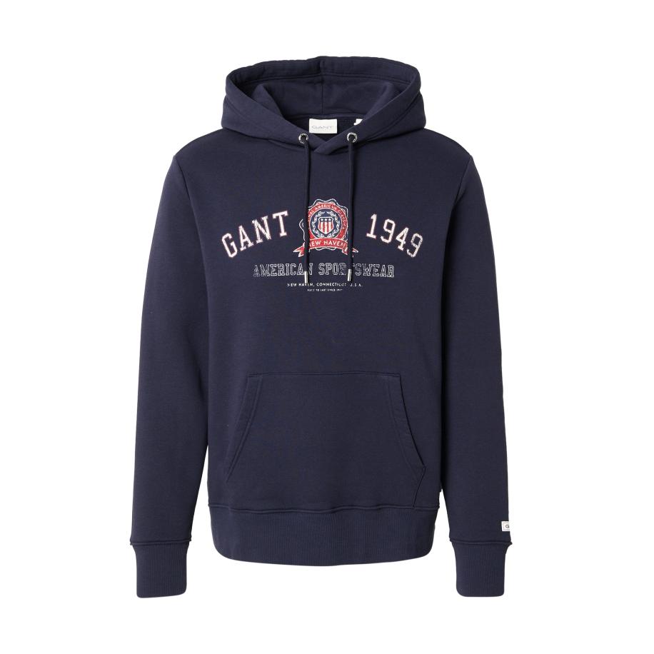 Gant GANT Sweatshirt donkerblauw / donkerrood / wit -