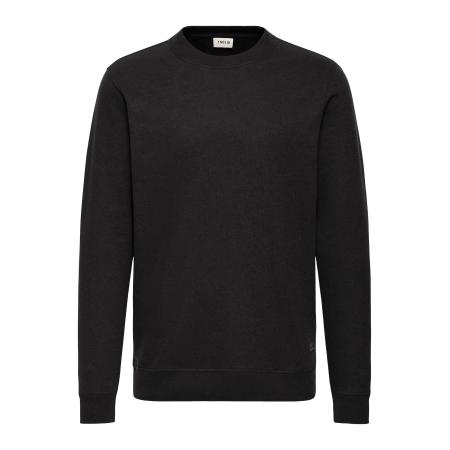 Solid !Solid Sweatshirt SDAula zwart