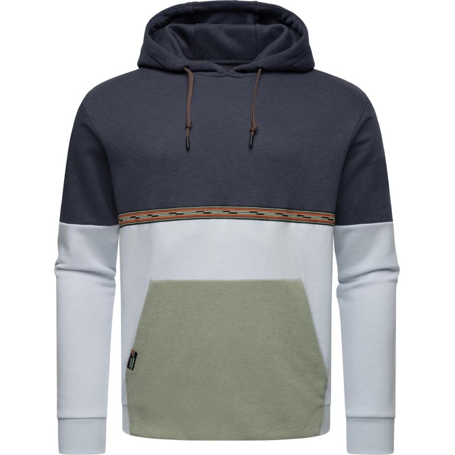 Ragwear Ragwear Sweatshirt navy / pastelblauw / olijfgroen / kreeft -