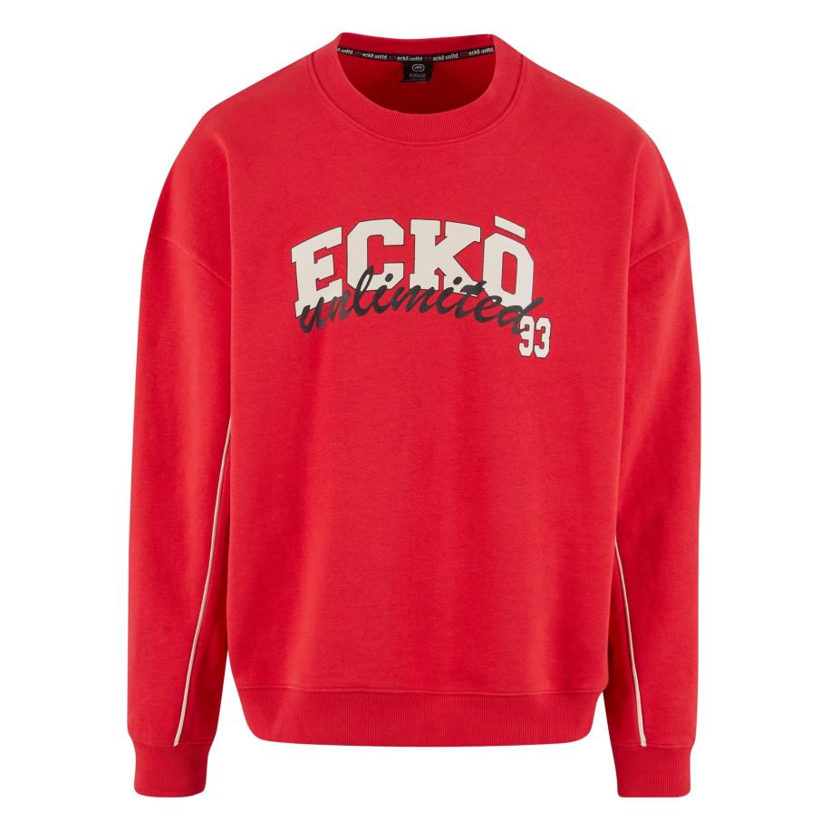 Ecko Unlimited Sweatshirt Skyhook rood / zwart / wolwit Rood