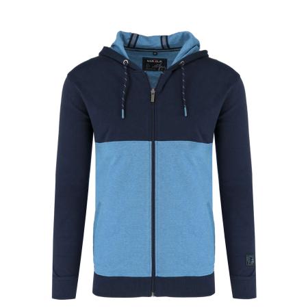 Marvelis Casual Hooded sweatshirt Hemel, Effen