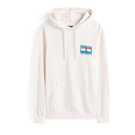 Tommy Jeans Tommy Jeans Sweatshirt azuur / lichtgroen / oranje / natuurwit