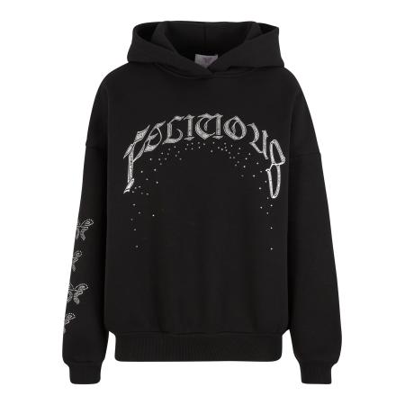 Felicious Sweatshirt zwart / wit