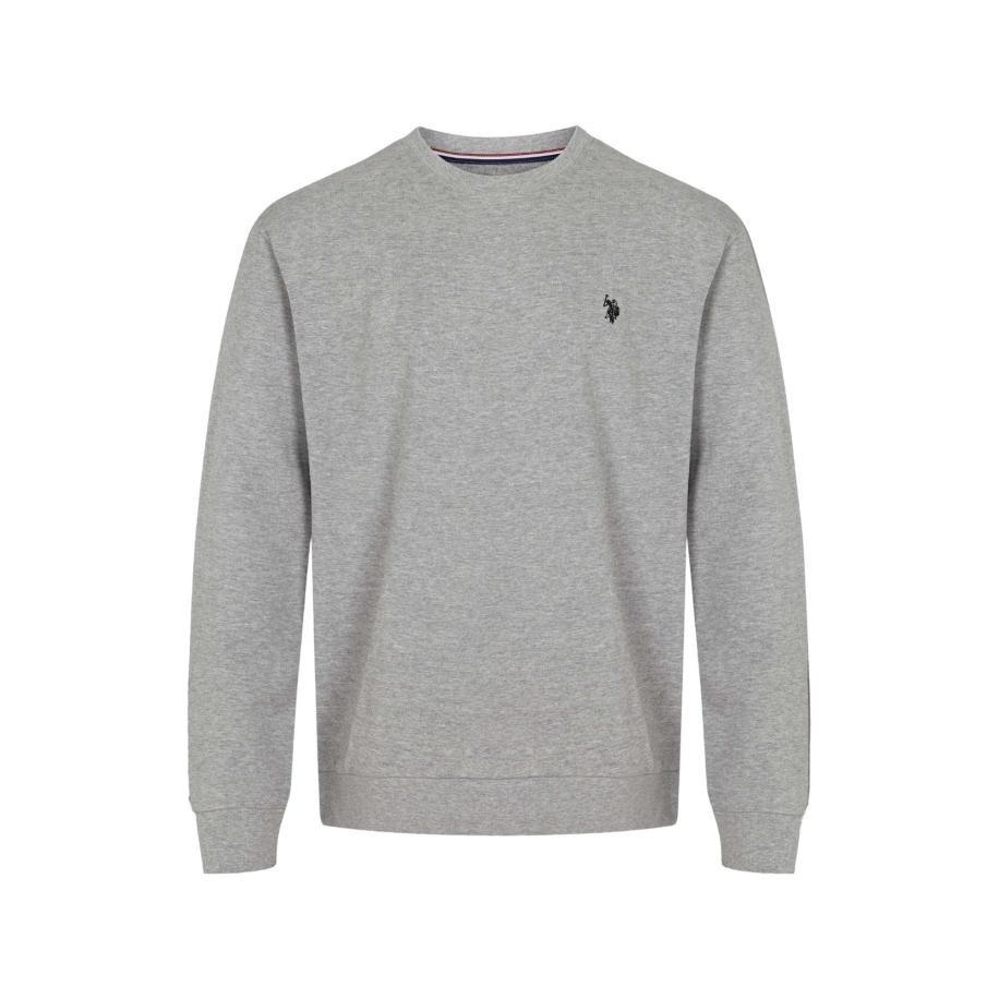 U.S. Polo Assn. U.S. POLO ASSN. Sweatshirt Adler lichtgrijs / zwart -