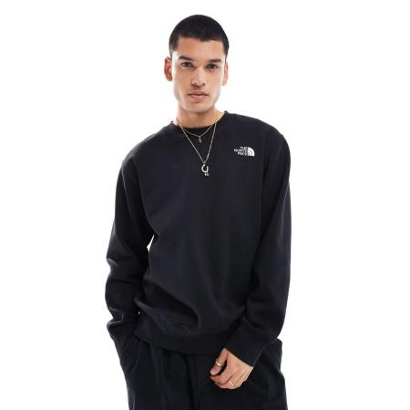 The North Face - Essentials - Oversized sweatshirt met logo in zwart