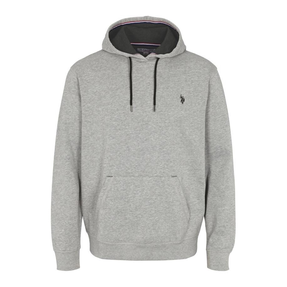 U.S. Polo Assn. U.S. POLO ASSN. Sweatshirt Brayden grijs gemêleerd / zwart -