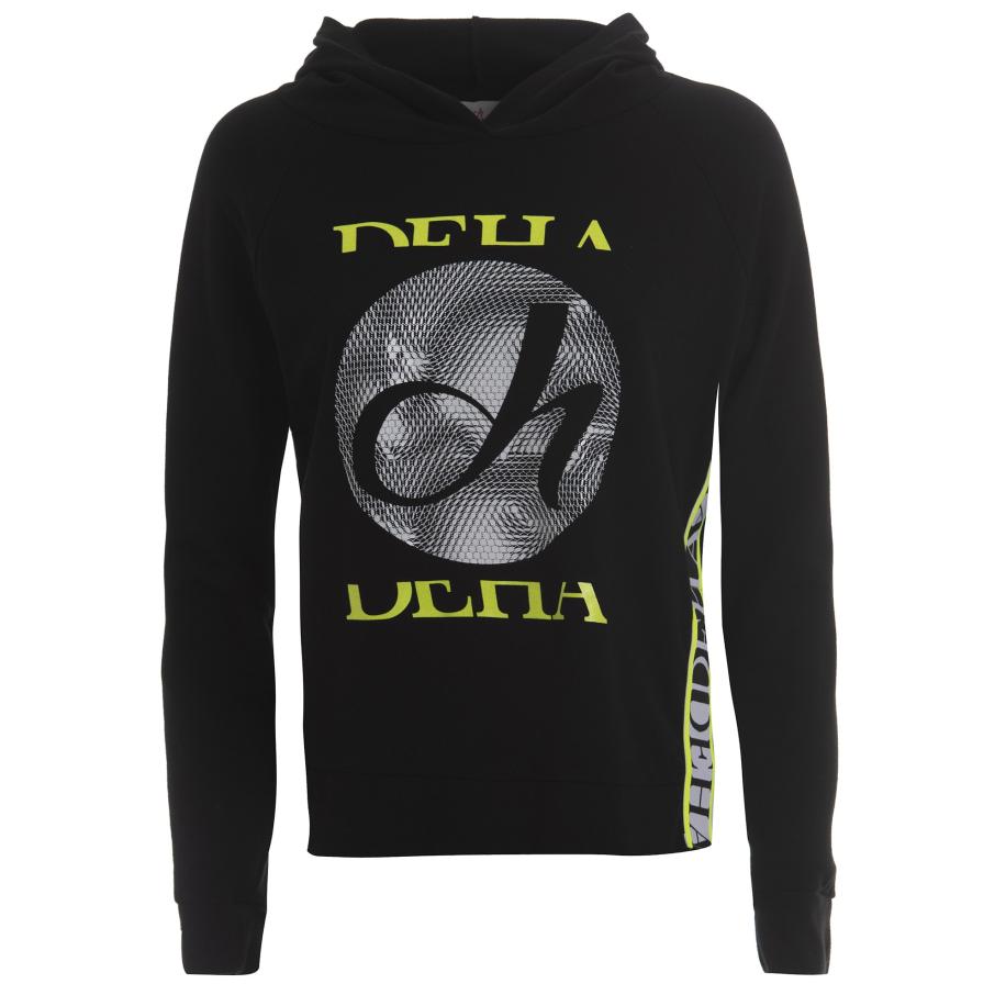 Deha DEHA Sweatshirt grijs / appel / zwart -