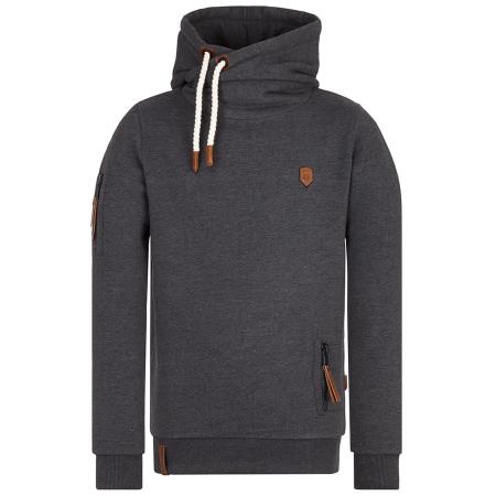 Naketano naketano Sweatshirt bruin / antraciet / wit