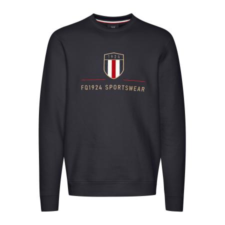FQ1924 FQ1924 Sweatshirt William donkerblauw / geel / rood / wit
