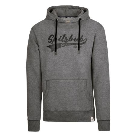 SPITZBUB Sweatshirt Kasper grijs / grijs gemêleerd / zwart