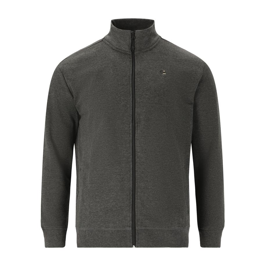 Cruz Cruz Sweatvest Pitt donkergrijs -