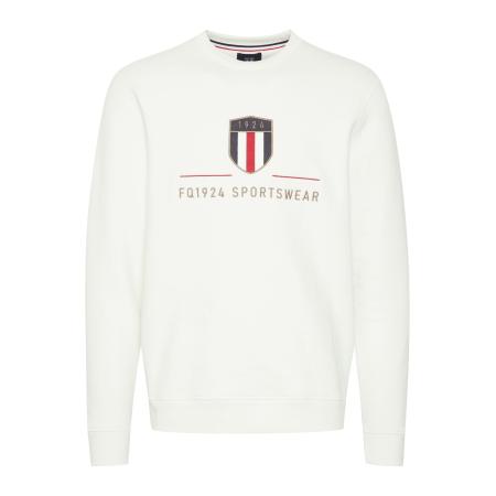 FQ1924 FQ1924 Sweatshirt William crème / blauw / goud / rood