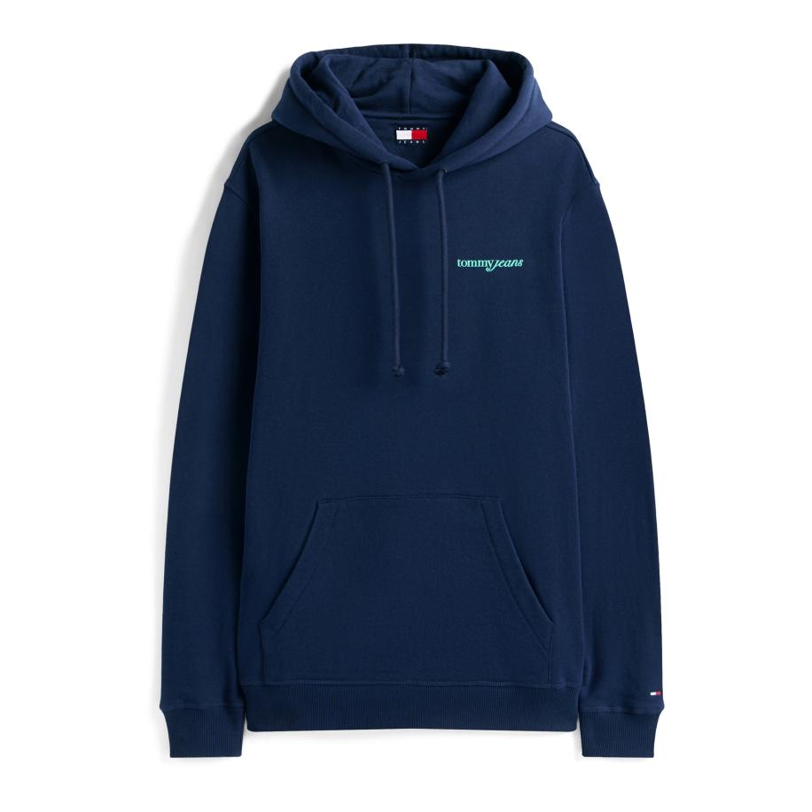 Tommy Jeans Tommy Jeans Sweatshirt navy / turquoise / lavendel / zwart -