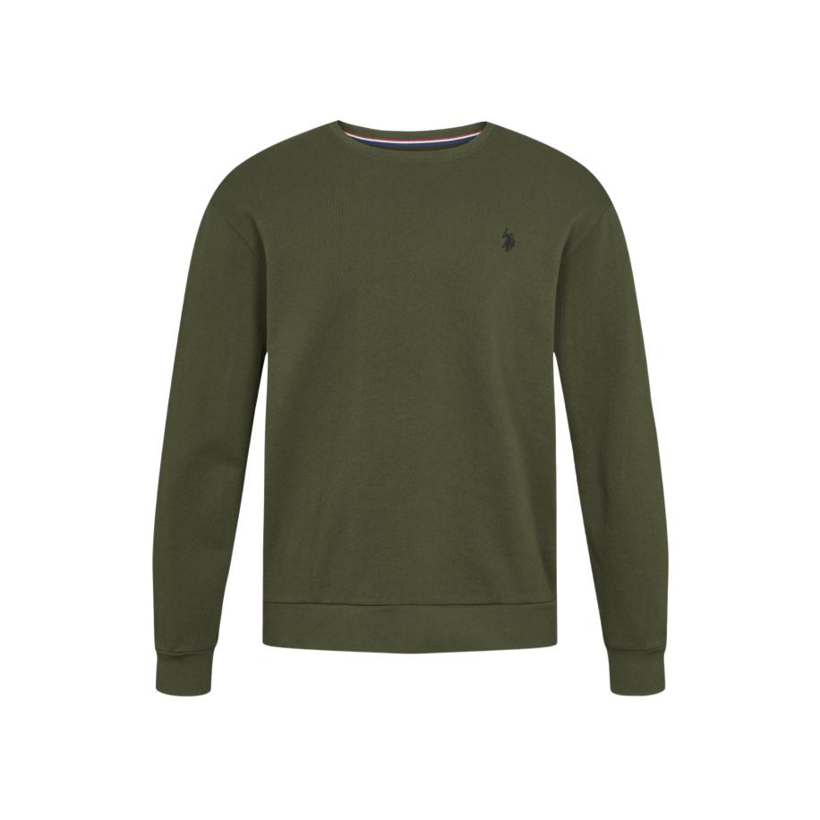 U.S. Polo Assn. U.S. POLO ASSN. Sweatshirt Adler donkergroen / zwart -