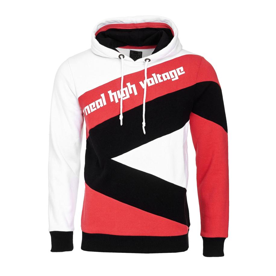 Rusty Neal Rusty Neal Trui rood / zwart / wit -