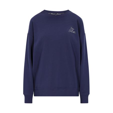 DreiMaster DreiMaster Vintage Sweatshirt marine / wit