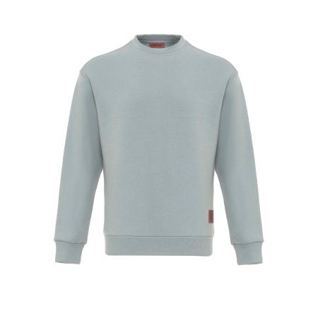 Cool Hill Cool Hill Sweatshirt duifblauw / bruin