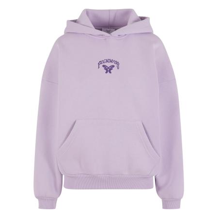 Felicious Sweatshirt pastellila / donkerlila