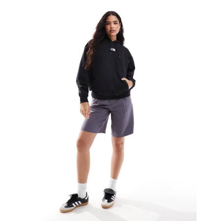 The North Face Essentials Hoodie met oversized logo in zwart
