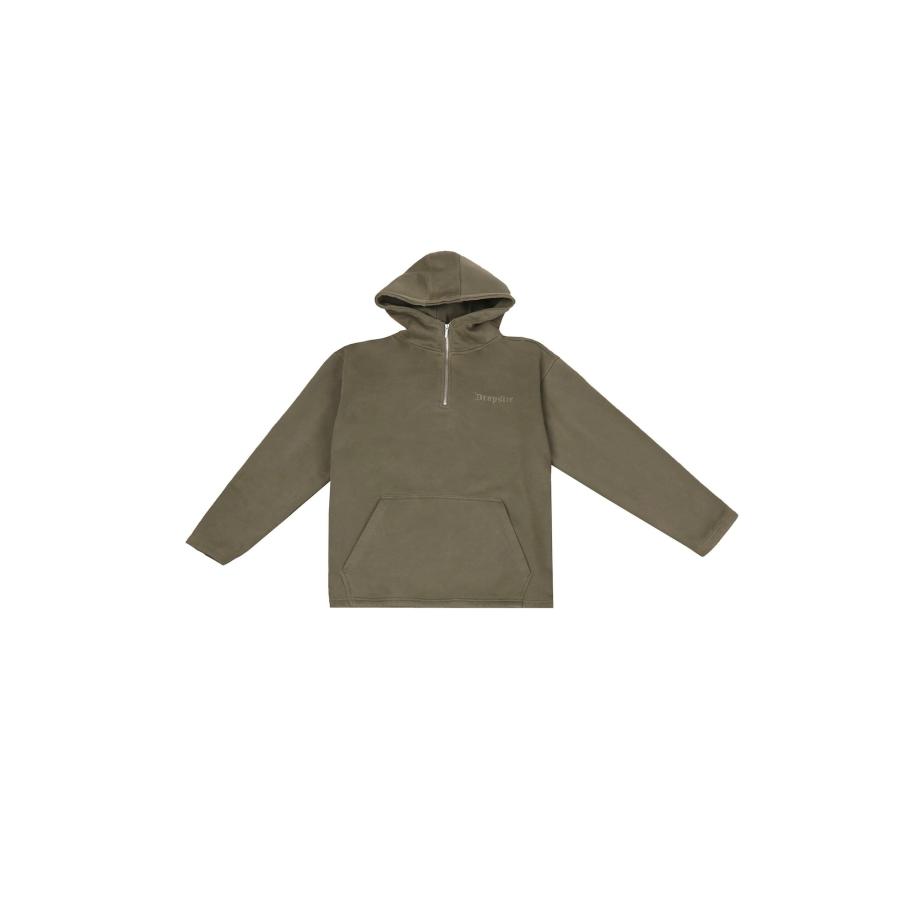 Dropsize Sweatshirt olijfgroen Groen