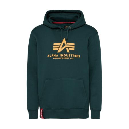 ALPHA INDUSTRIES Sweatshirt spar / lichtoranje / rood / wit