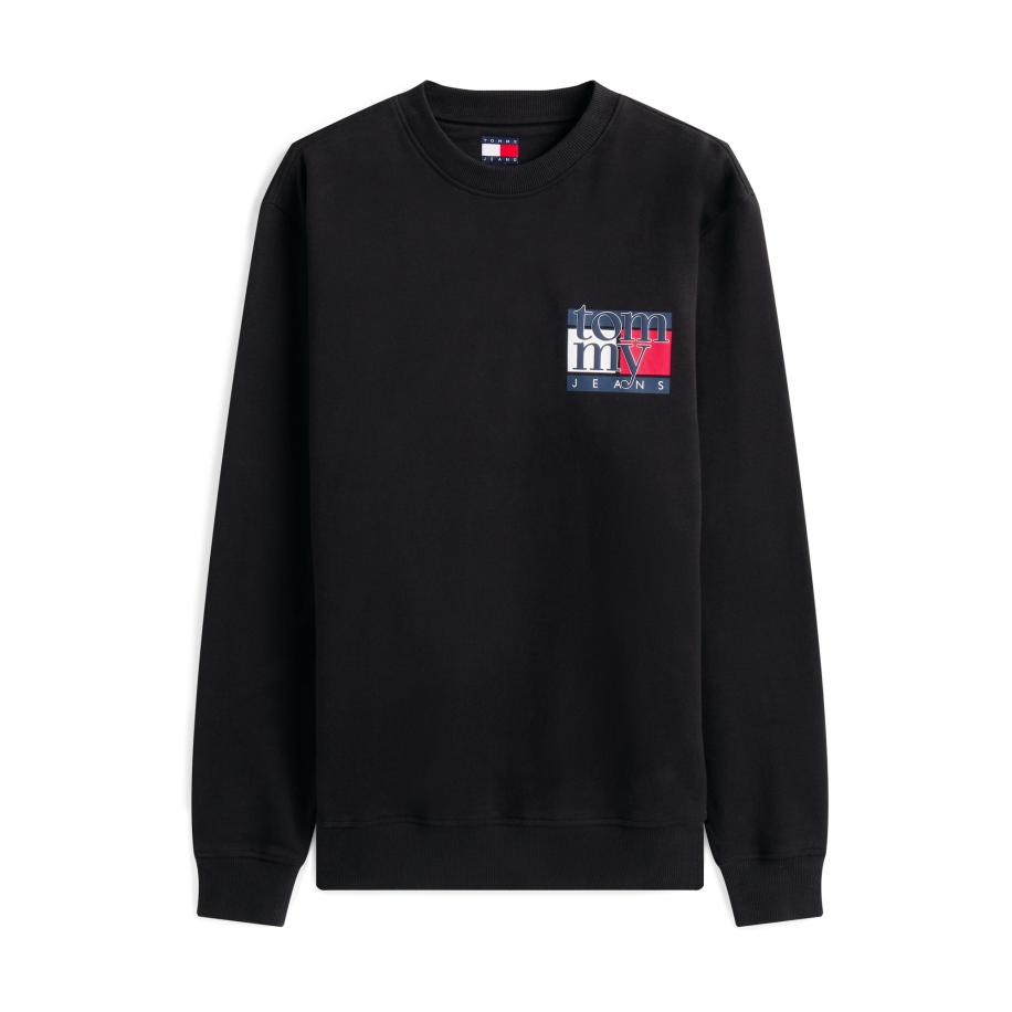 Tommy Jeans Tommy Jeans Sweatshirt donkerblauw / rood / zwart / wit -