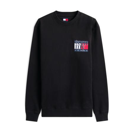 Tommy Jeans Tommy Jeans Sweatshirt donkerblauw / rood / zwart / wit