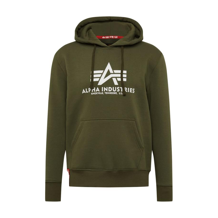 Alpha Industries ALPHA INDUSTRIES Sweatshirt olijfgroen / wit -
