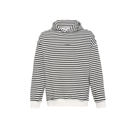 VAMOS CLO VAMOS CLO Sweatshirt ecru / zwart