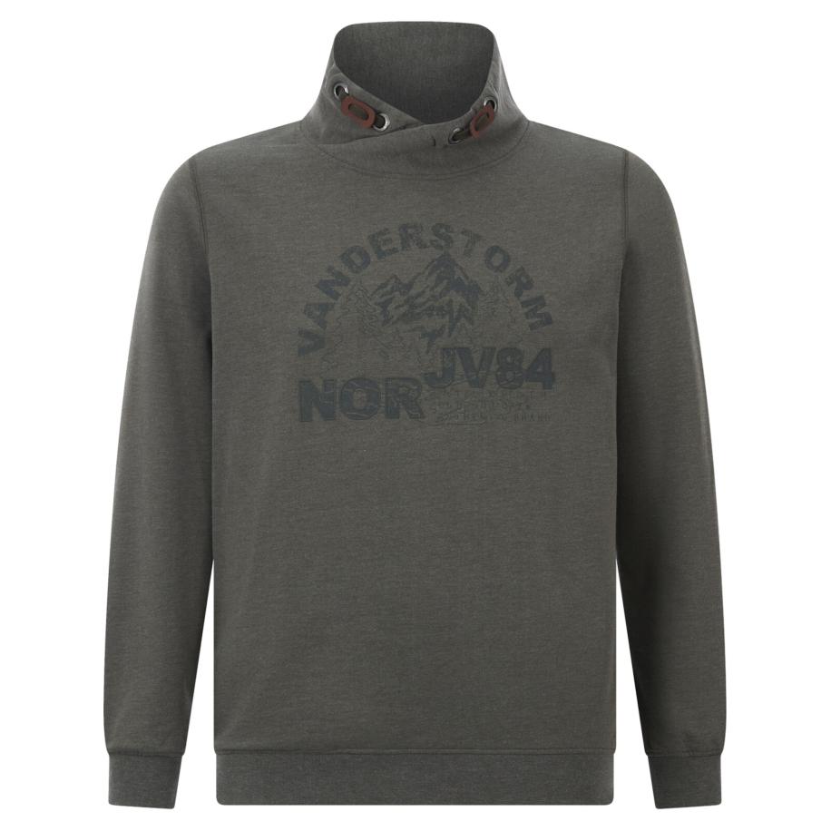jan vanderstorm Jan Vanderstorm Sweatshirt Tjomme olijfgroen / donkergroen -