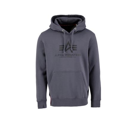 ALPHA INDUSTRIES Sweatshirt donkergrijs / zwart