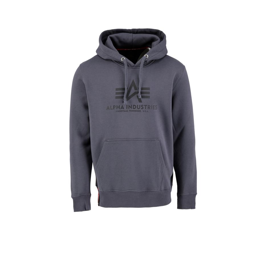 ALPHA INDUSTRIES Sweatshirt donkergrijs / zwart Grijs