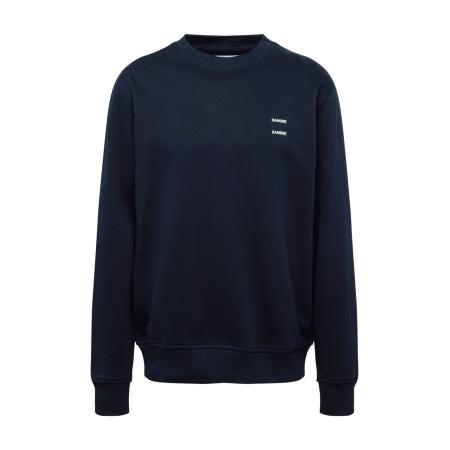 Samsøe & Samsøe Samsøe Samsøe Sweatshirt JOEL donkerblauw / wit