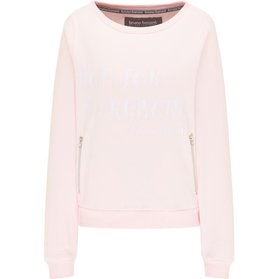 Bruno Banani Bruno Banani Sweatshirt Diaz poederroze / wit -